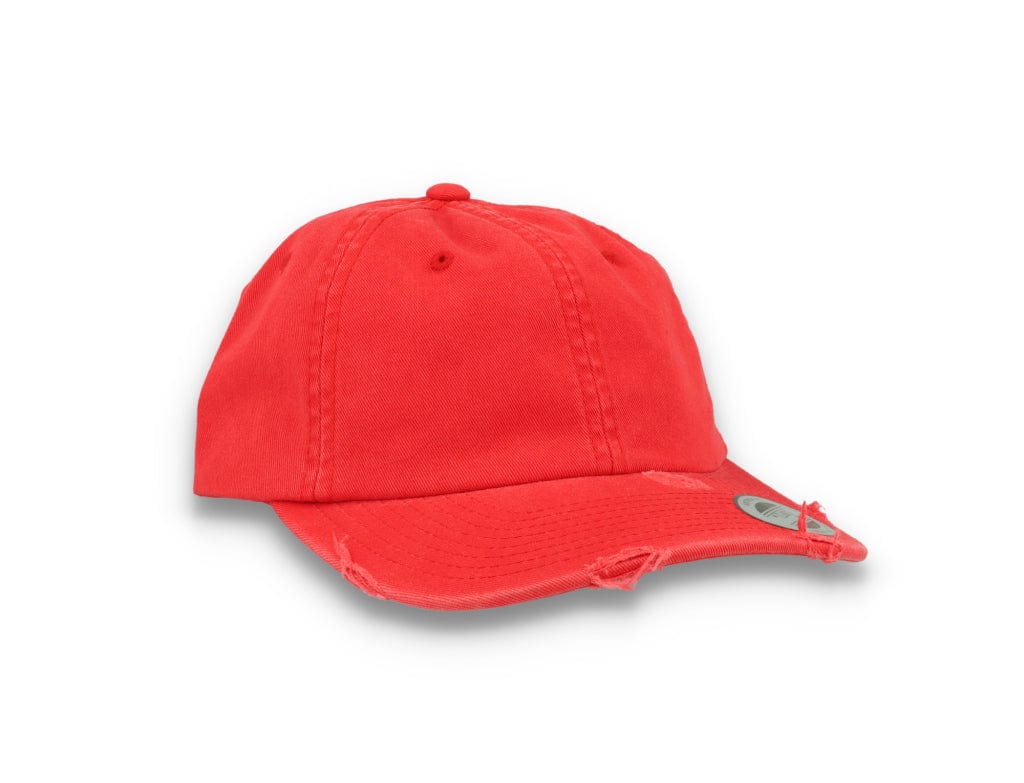 Low Profile Destroyed Cap Red 6245DC - LOKK