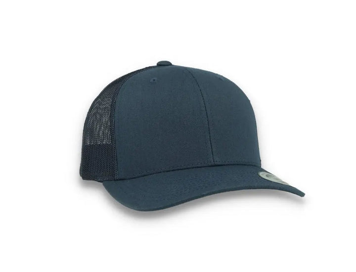 Navy Trucker Cap Retro - Yupoong 6606 - LOKK