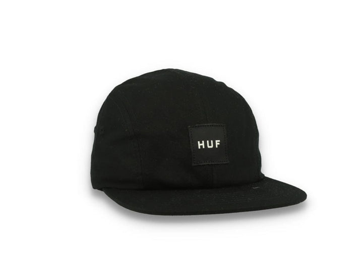 Cap 5-Panel Sort HUF Essential Box Logo Volley Black - LOKK