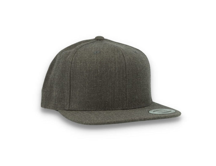 Dark Heather Grey/Dark Grey Snapback Cap - Yupoong 6089M - LOKK