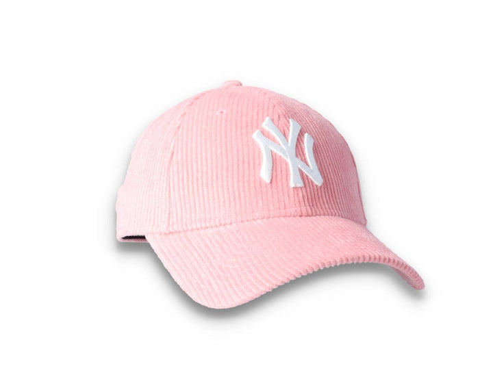Dame Cap NY Yankees Pink Fashion Cord 9FORTY Womens - LOKK