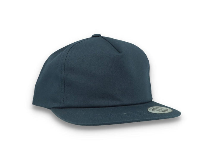 Yupoong 6502 Unstructured 5-Panel Snapback Cap Navy - LOKK