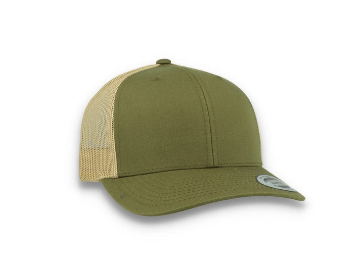 Flexfit 6606T Retro Trucker Moss Green/Khaki - LOKK