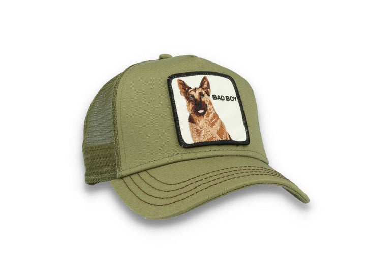 Goorin Trucker Cap The Bad Boy Olive - LOKK