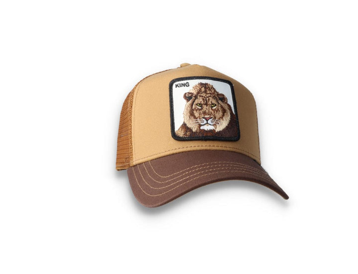 Goorin Trucker Cap The King Lion Brown - LOKK