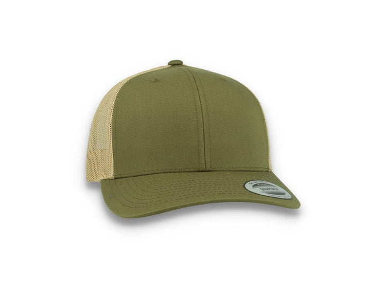 Flexfit 6606T Retro Trucker Moss Green/Khaki - LOKK