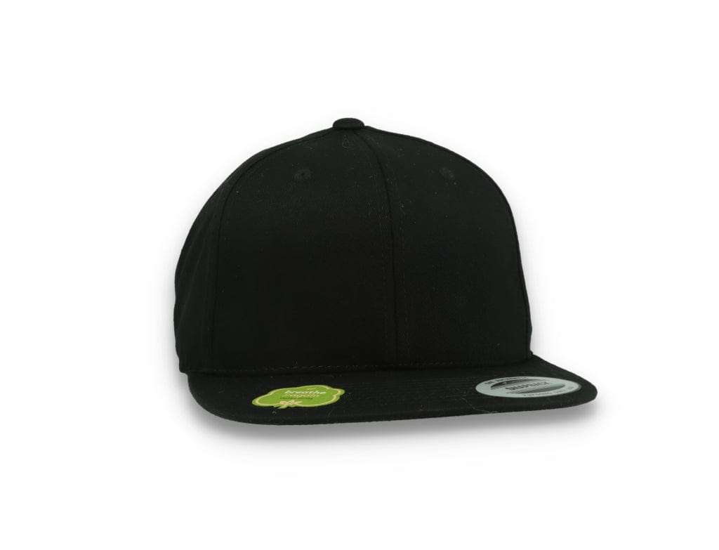 Yupoong 6089OC Organic Cotton Snapback Black - LOKK