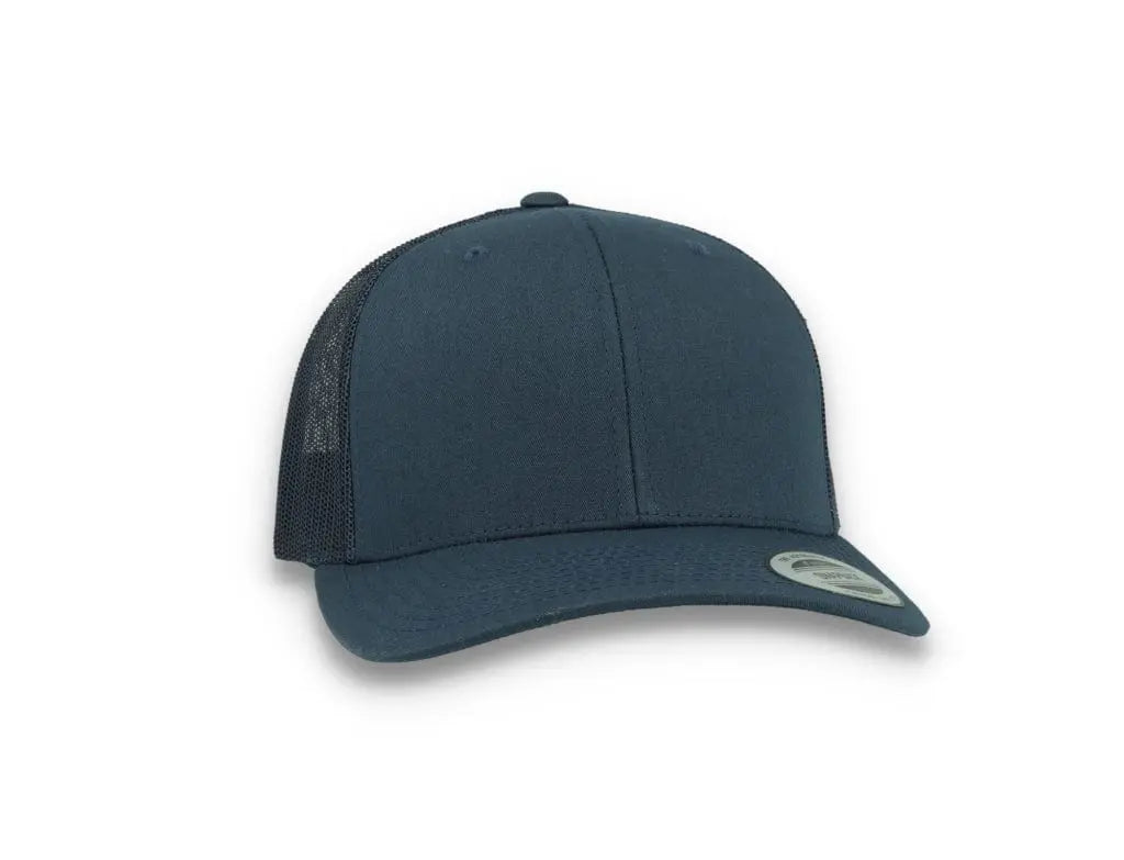 Navy Trucker Cap Retro - Yupoong 6606 - LOKK
