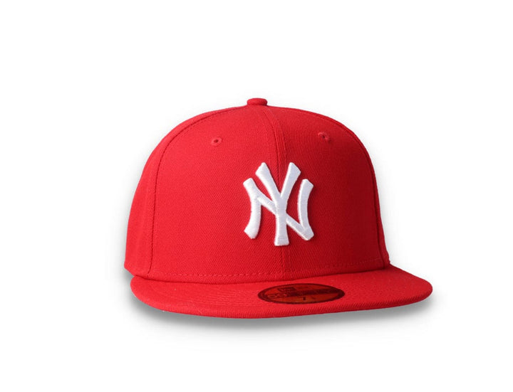 59FIFTY MLB Basic New York Yankees  Scarlet/White - LOKK
