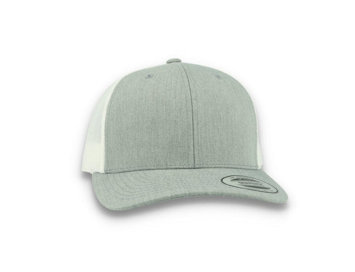 Flexfit 6606T Retro Trucker Heather Grey/White - LOKK