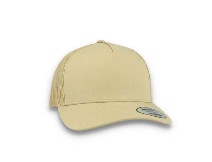 Trucker Cap Khaki 5-Panel Retro Trucker 6506 - LOKK