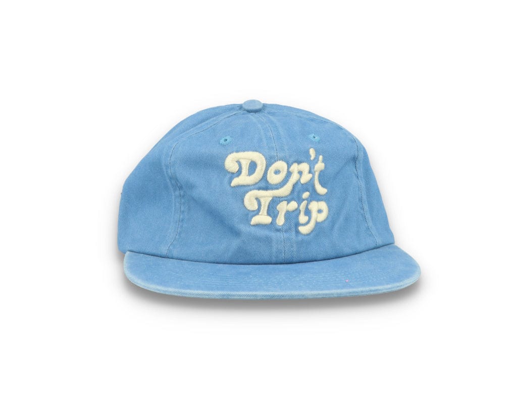 Free & Easy Don't Trip Strapback Hat Washed Light Blue - LOKK