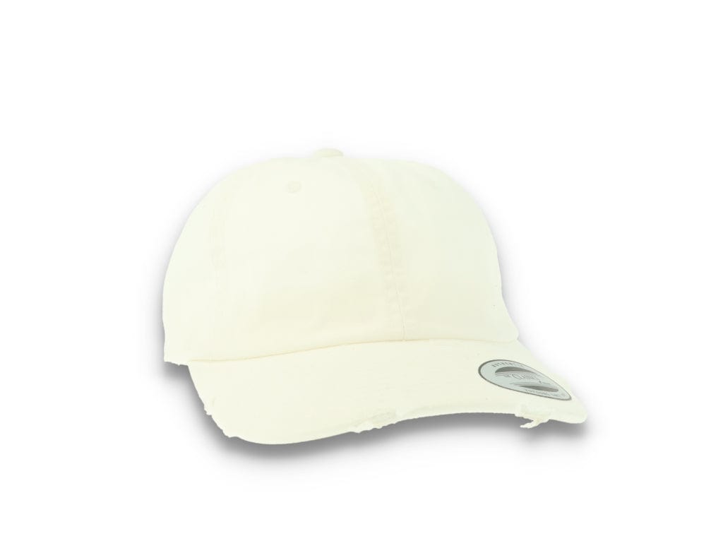 Low Profile Destroyed Cap White 6245DC - LOKK