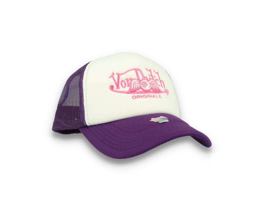 Trucker Cap Soro White/Purple - LOKK