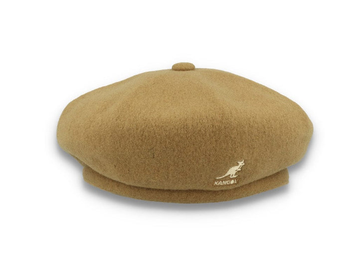 Kangol Wool Jax Beret Taupe - LOKK