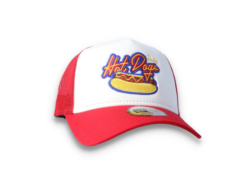 Trucker Cap Red Minor League Reading Fighting Phils 9FORTY A-Frame Trucker - LOKK