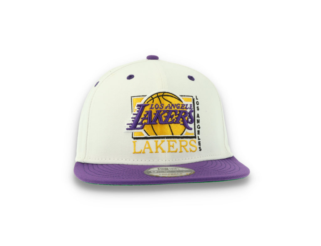 9FIFTY White Crown LA Lakers - LOKK