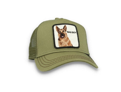 Goorin Trucker Cap The Bad Boy Olive