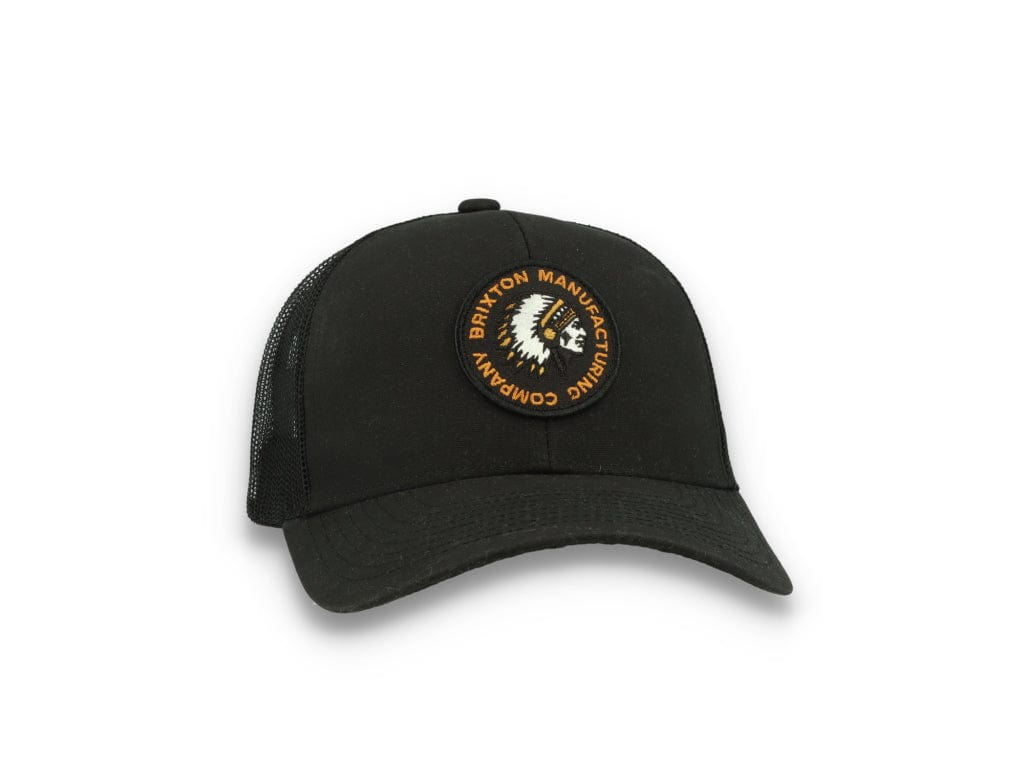 Trucker Cap Rival Stamp X MP Mesh Cap Black - LOKK