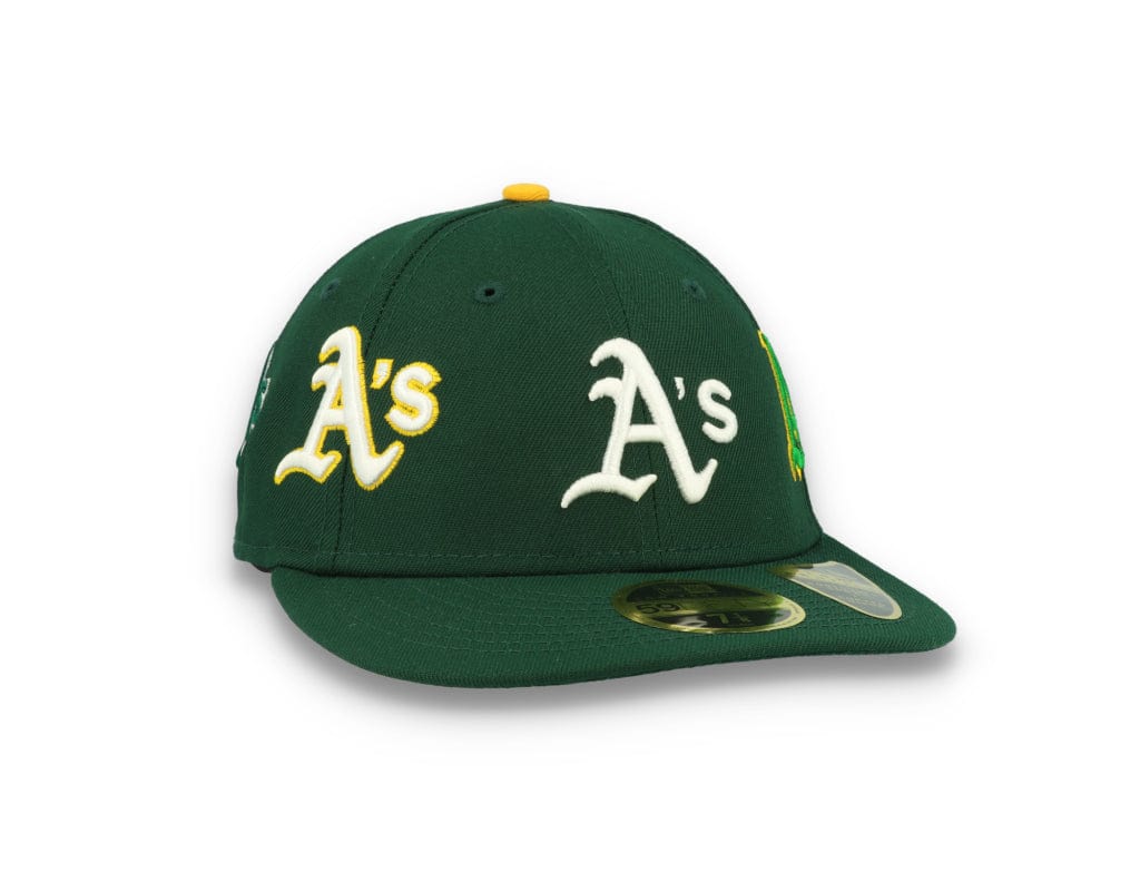 59FIFTY low Profile Oaklnad Athletics All Over Logo - LOKK