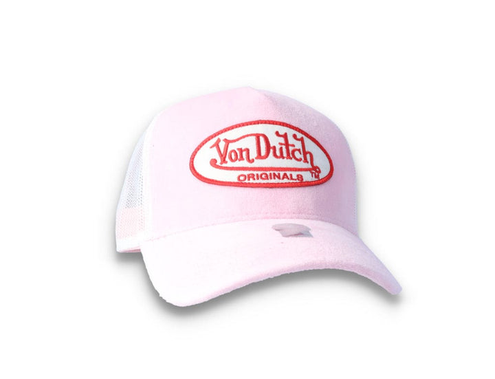 Von Dutch Trucker Cap Velvet Rose/White - LOKK