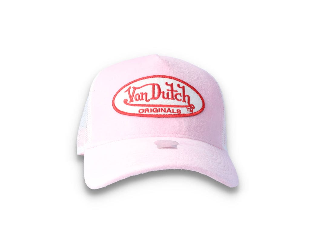 Von Dutch Trucker Cap Velvet Rose/White - LOKK