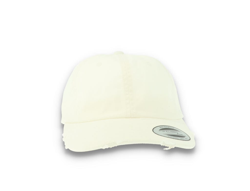 Low Profile Destroyed Cap White 6245DC - LOKK