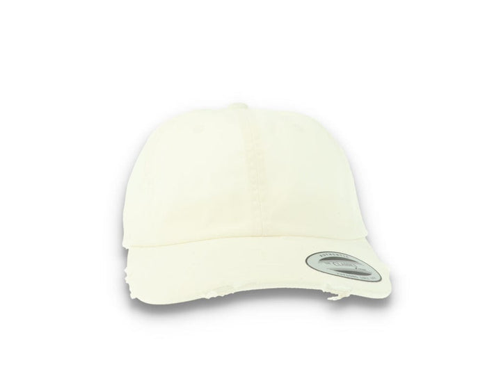 Low Profile Destroyed Cap White 6245DC - LOKK