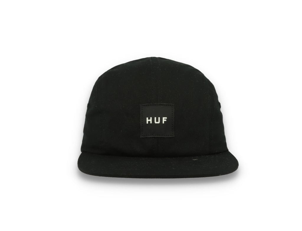 Cap 5-Panel Sort HUF Essential Box Logo Volley Black - LOKK