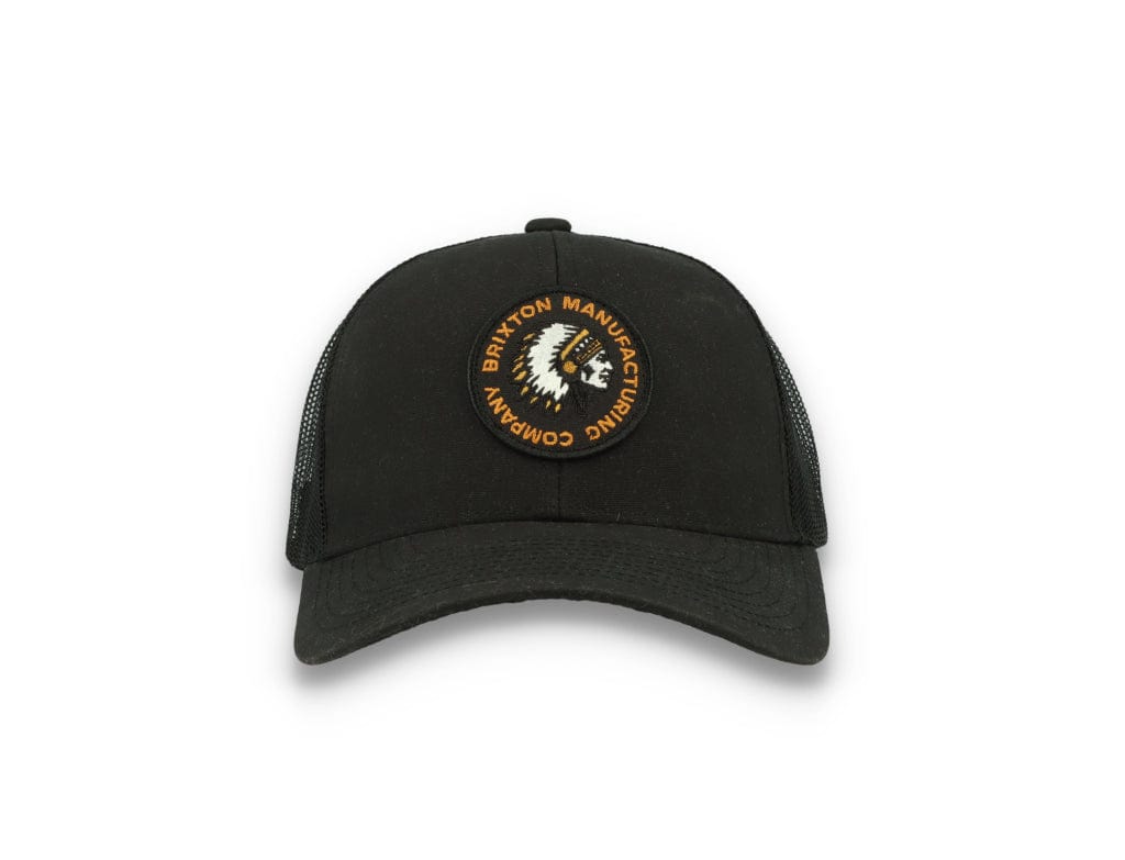 Trucker Cap Rival Stamp X MP Mesh Cap Black - LOKK