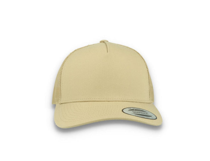 Trucker Cap Khaki 5-Panel Retro Trucker 6506 - LOKK