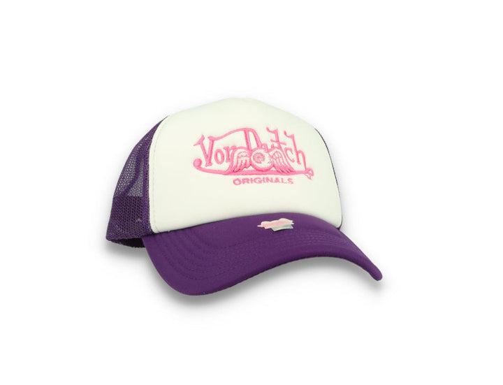 Trucker Cap Soro White/Purple - LOKK