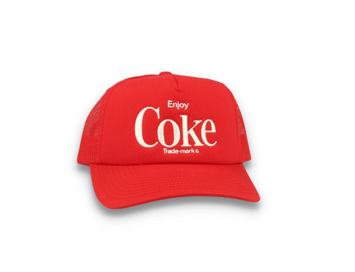 Coca-Cola Enjoy Trucker Cap Coke Red - LOKK