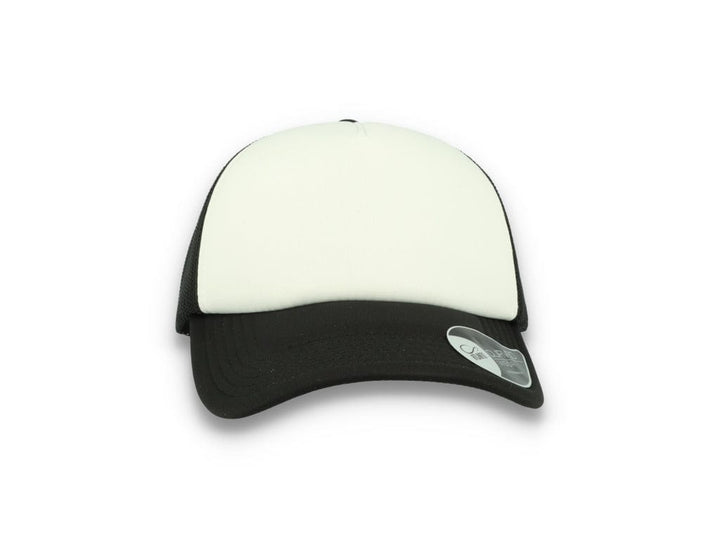 Trucker Cap Black/White Atlantis Rapper Foam - LOKK