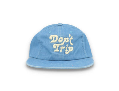 Free & Easy Don't Trip Strapback Hat Washed Light Blue