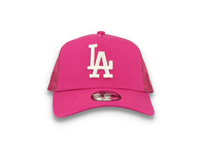 Kids Trucker Cap Tonal Mesh LA Dodgers Pink