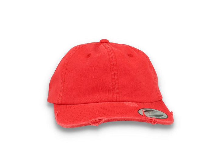 Low Profile Destroyed Cap Red 6245DC - LOKK