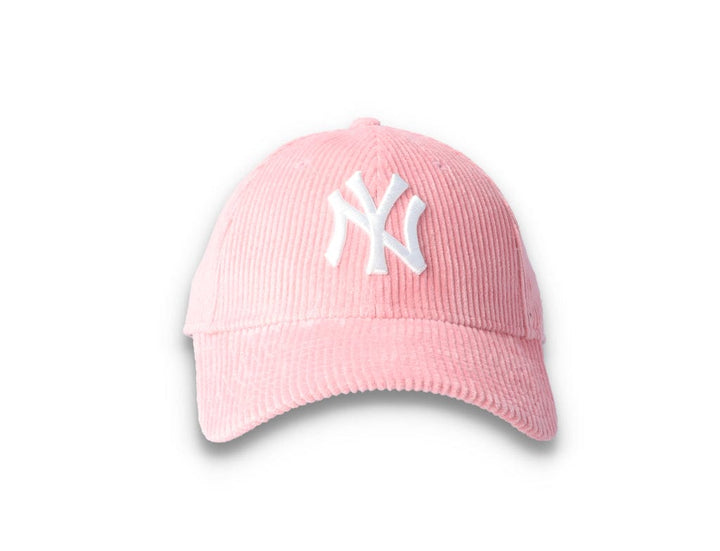 Dame Cap NY Yankees Pink Fashion Cord 9FORTY Womens - LOKK