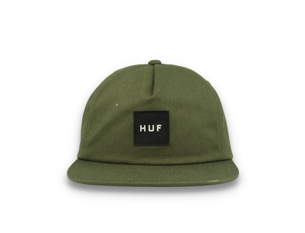 Cap Snapback Essential Unstructured Box Loden Green - LOKK