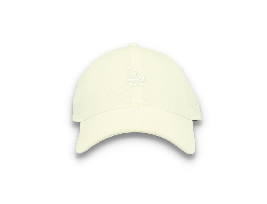 9FORTY Womens Mini Cord Logo Los Angeles Dodgers Beige - LOKK