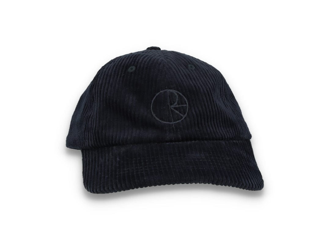 Polar Cord Stroke Logo Cap Navy - LOKK