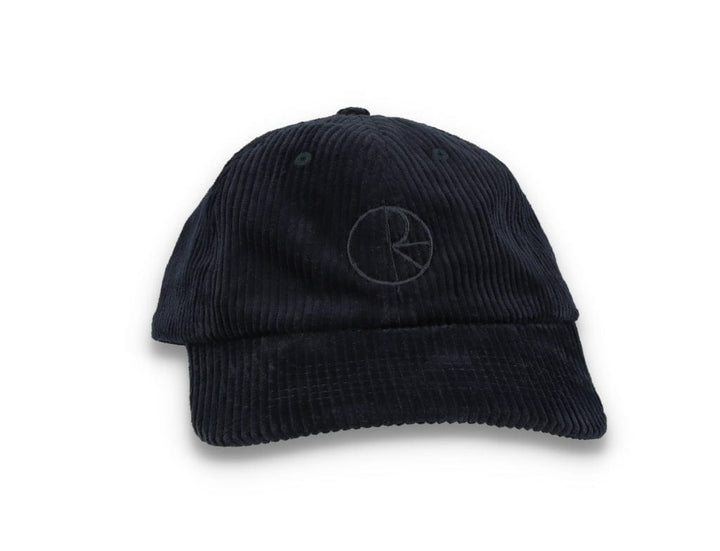 Polar Cord Stroke Logo Cap Navy - LOKK