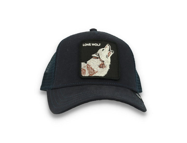 Goorin Trucker Cap The Lone Wolf Navy - LOKK