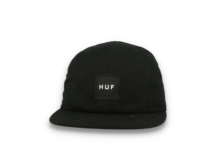 Cap 5-Panel Sort HUF Essential Box Logo Volley Black - LOKK