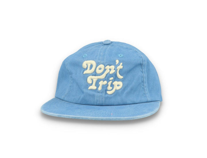 Free & Easy Don't Trip Strapback Hat Washed Light Blue - LOKK