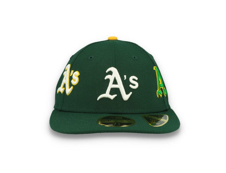 59FIFTY low Profile Oaklnad Athletics All Over Logo - LOKK