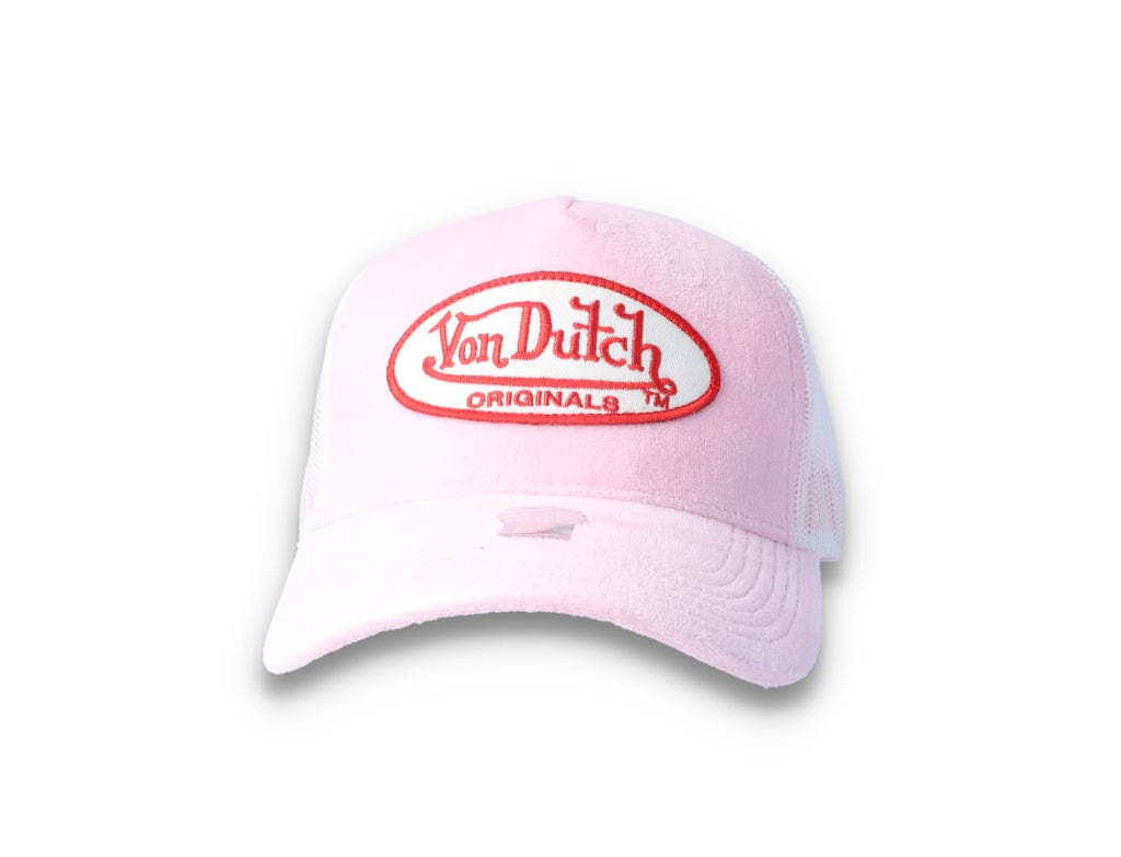 Von Dutch Trucker Cap Velvet Rose/White - LOKK