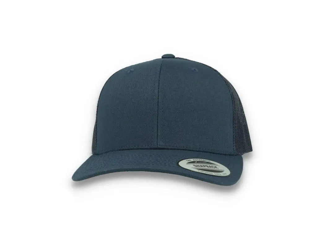 Navy Trucker Cap Retro - Yupoong 6606 - LOKK