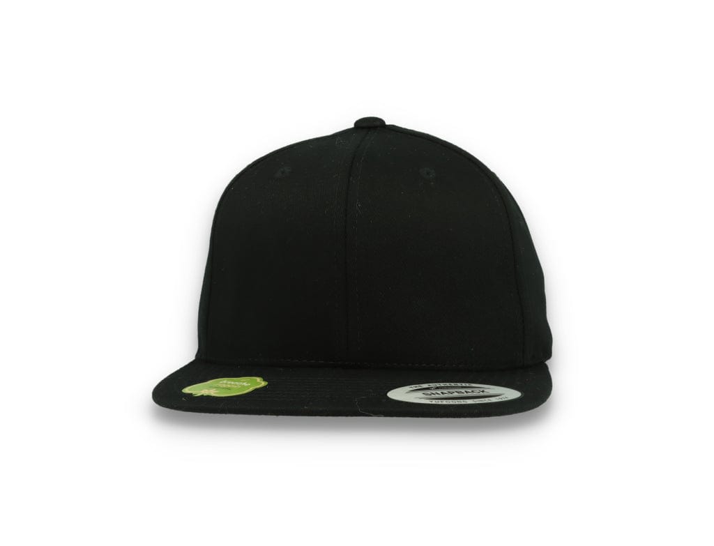 Yupoong 6089OC Organic Cotton Snapback Black - LOKK