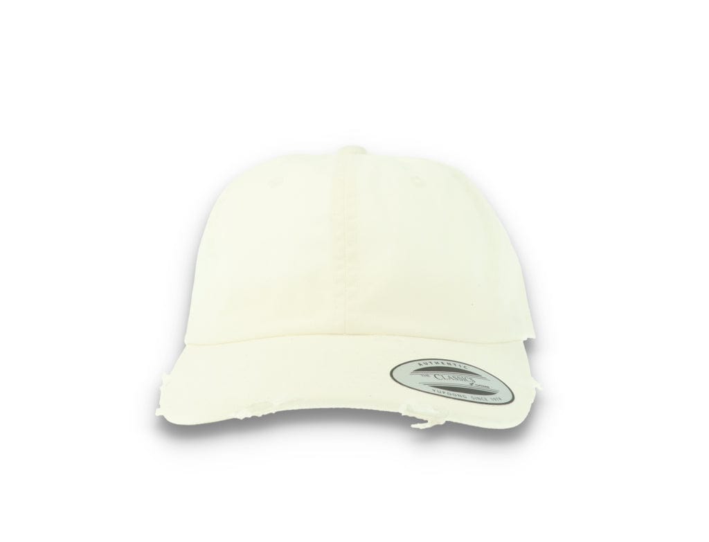Low Profile Destroyed Cap White 6245DC - LOKK